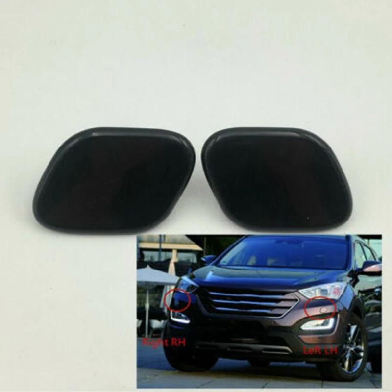 98681-2W000 (LH)& 98682-2W000 (RH) Front Bumper Headlight Cover Headlight Cleaning Cap for Hyundai Santa Fe DM 2013-2015