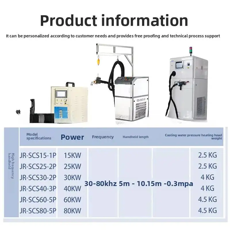 

Ручной индукционный сварочный аппарат для высокочастотной пайки медных и алюминиевых труб