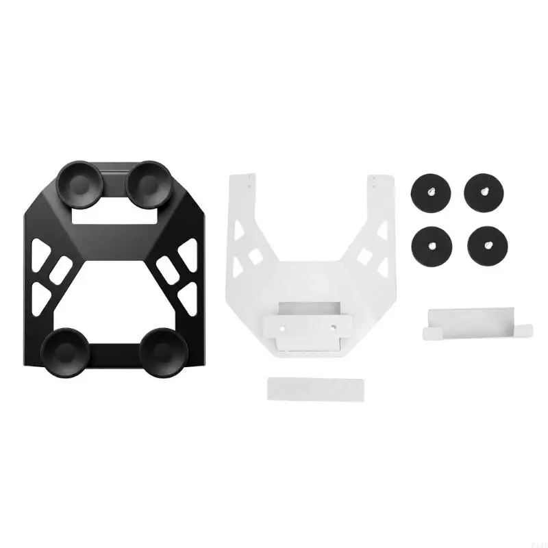 In-Vehicle Satellite Device Mount with Attachment, ABS Open-Frame Housing, Four Round Contacts, and Separate Base F19E