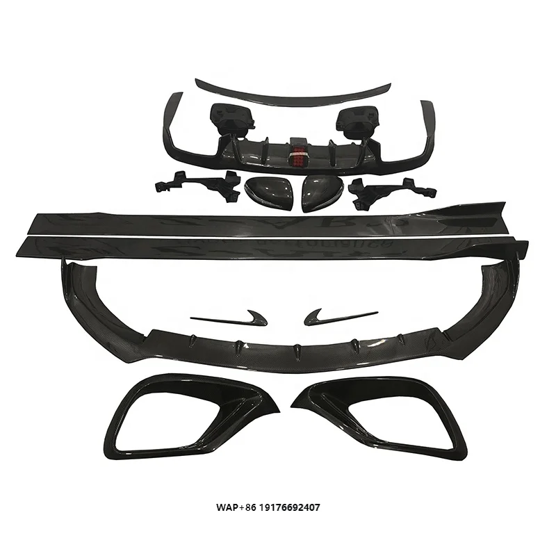 

SPC E63 W213 Carbon Fiber Body Kit for Mercedes W213 E63 2017-2020 Carbon Fiber Wind Spoiler Kit for Benz E63S Aerokit