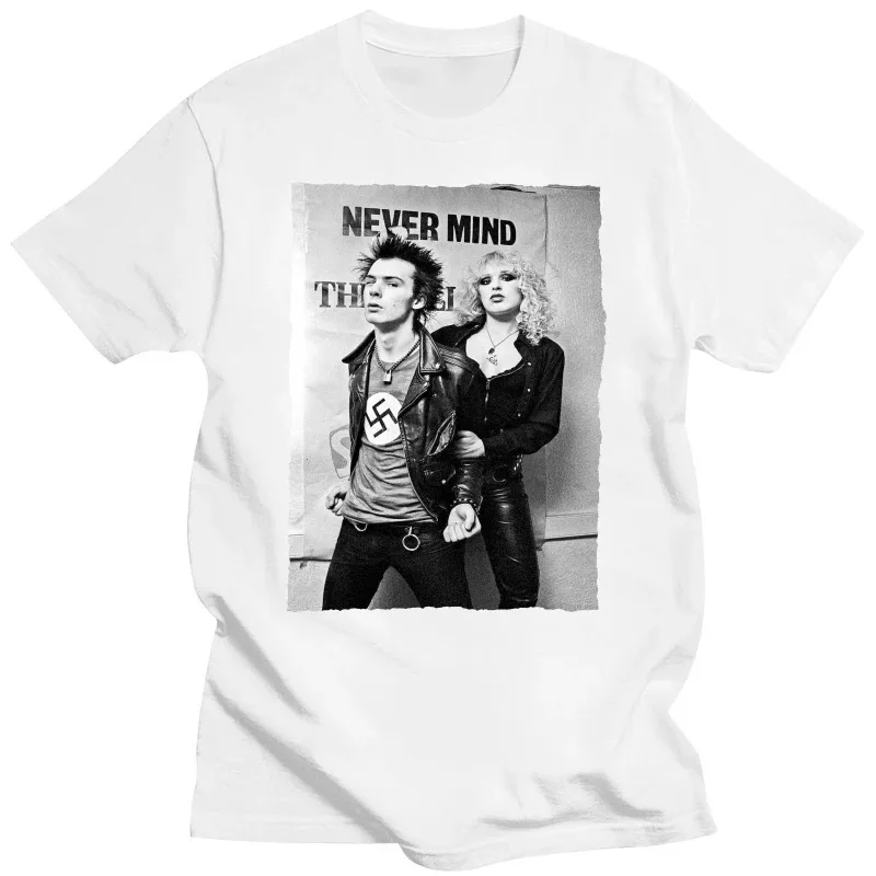 Sid Vicious Und Nancy Spungen T-Shirt Vintage Gift For Men Women Funny Black Tee