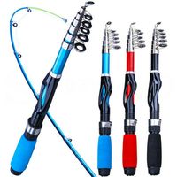 1.1/1.3/1.5M Travel Fishing Rod Spinning Fishing Pole Portable Telescopic Fishing Rods Ultralight Mini Stream Hand Pole Fishing