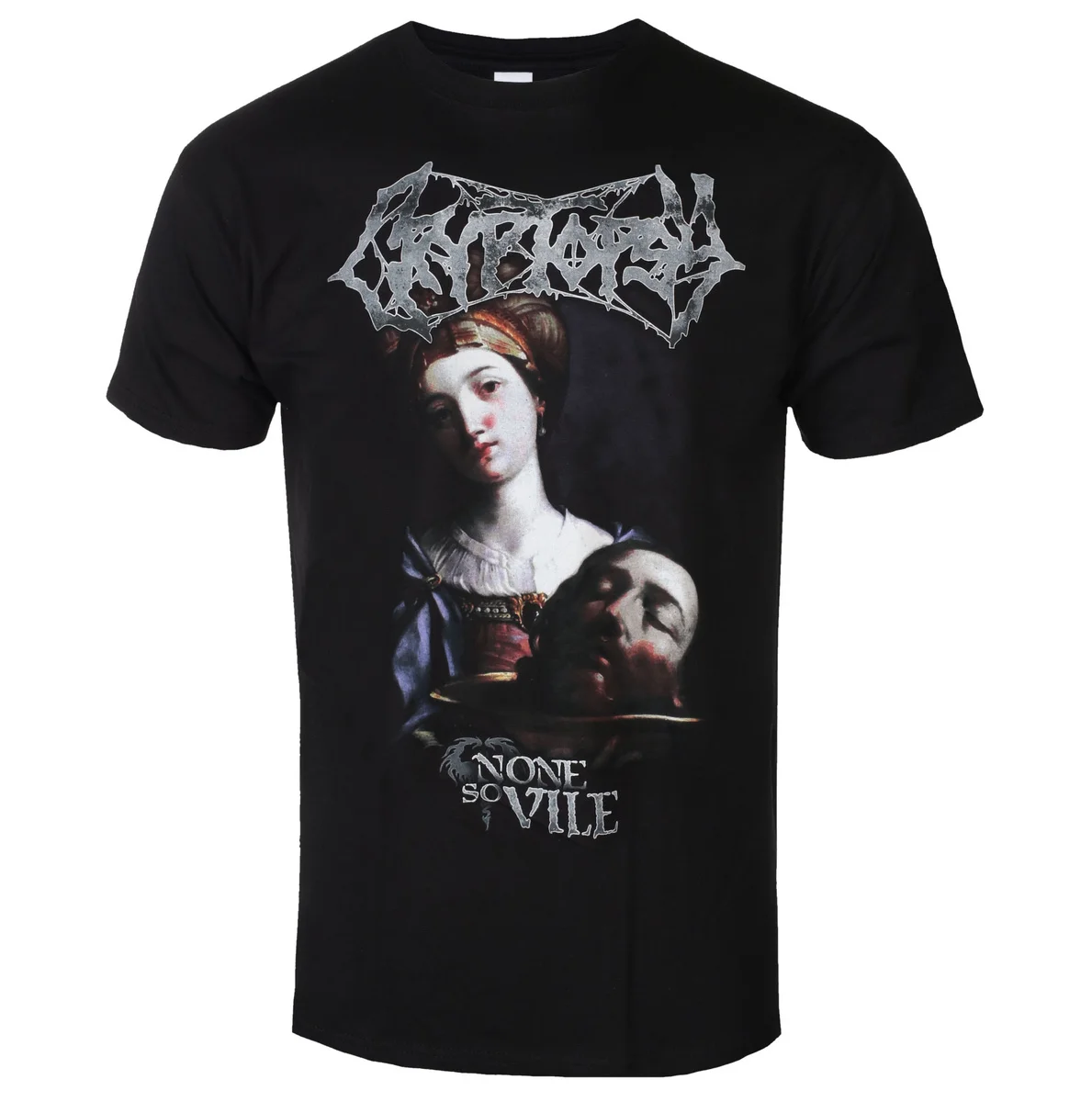 CRYPTOPSY - NONE SO VILE Printed T-shirt 100% Pure Cotton Unisex Retro Band Dark Punk Rock Style T-shirt