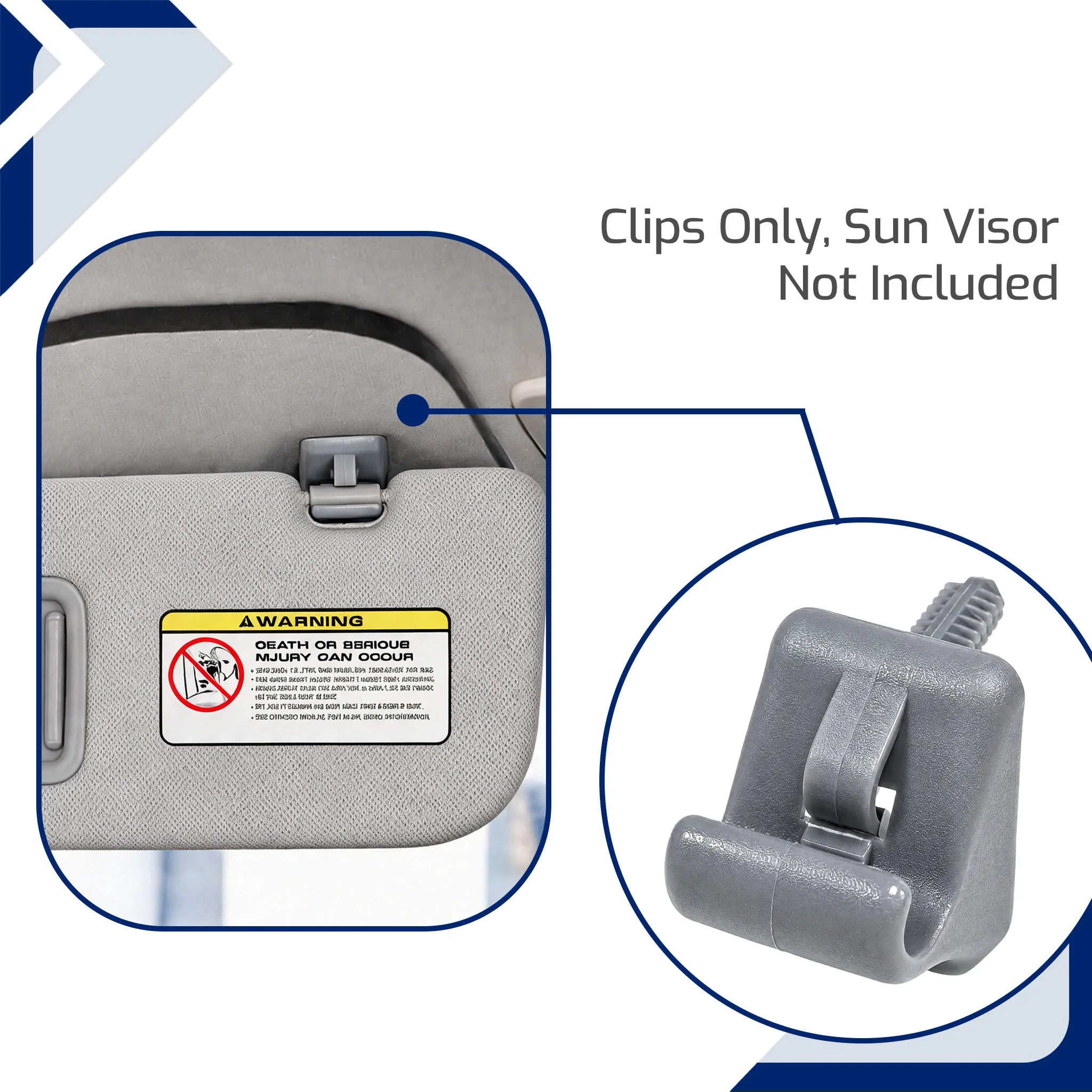 Interior Car Sunshade Fixing Buckle For Hyundai Elantra 2011-2015 852103X000 Sun Visor Hook Repair Reliable Car Hanger