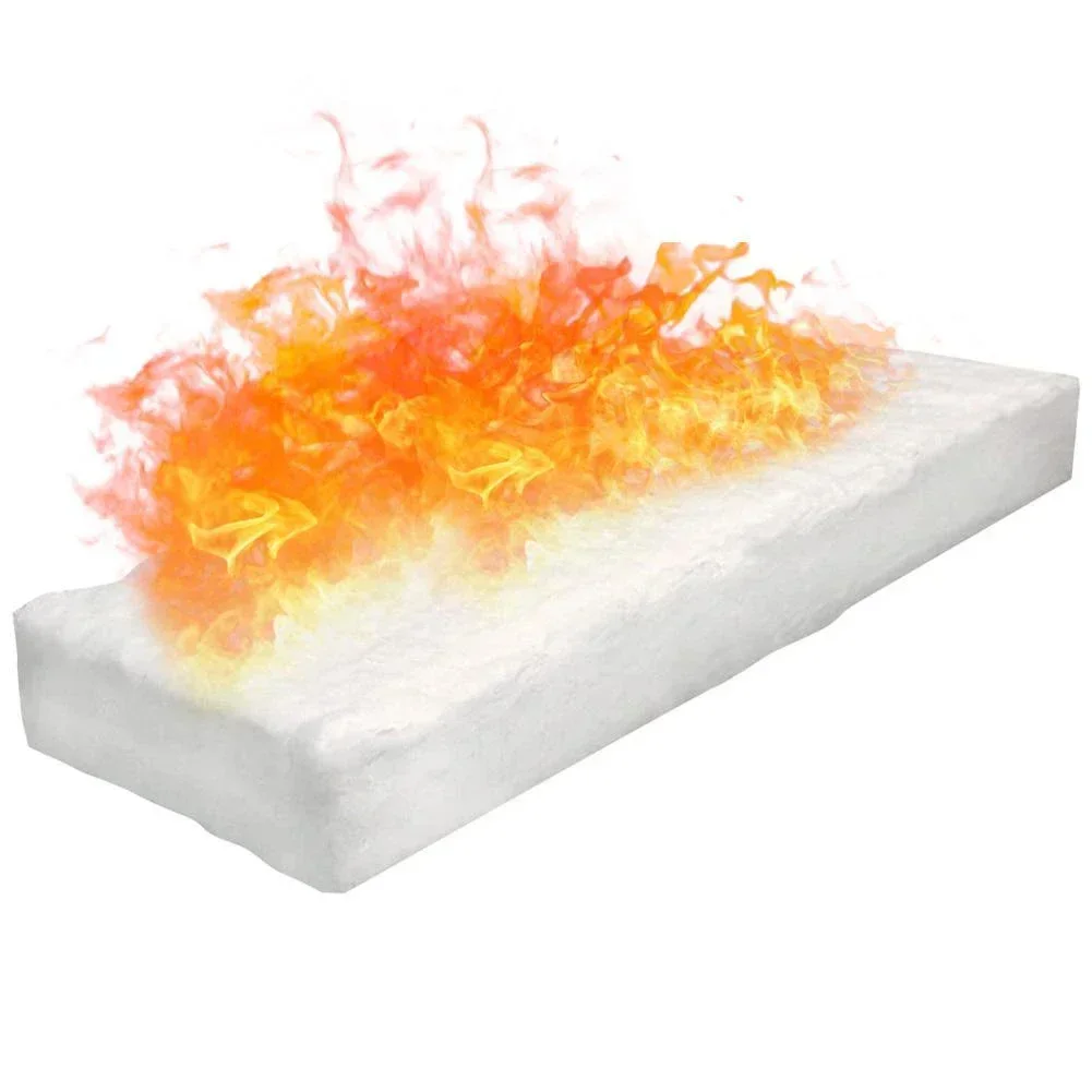 Ceramic Sponge 300x100 X38mm Ethanol Fireplace Combustion Chamber Ceramic Sponge White Spacer  1206℃ Home Improvement