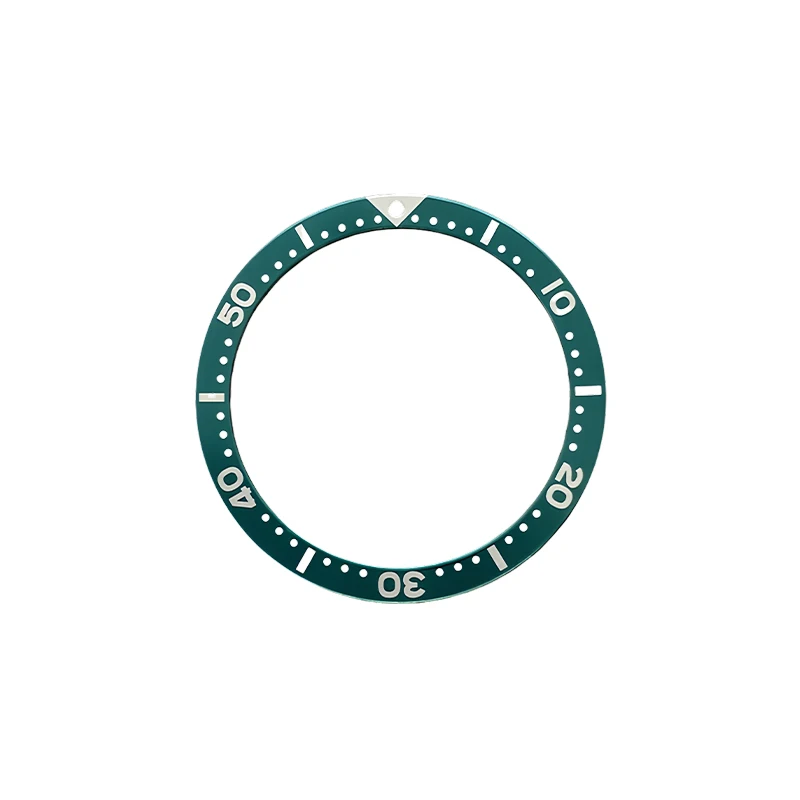 Alumínio Mergulho Assista Bezel Insert para Homens, relógio de pulso Case, Substituir Bezel Anel, Fit para SKX007, SKX009, SRPD, 38mm x 31.5mm