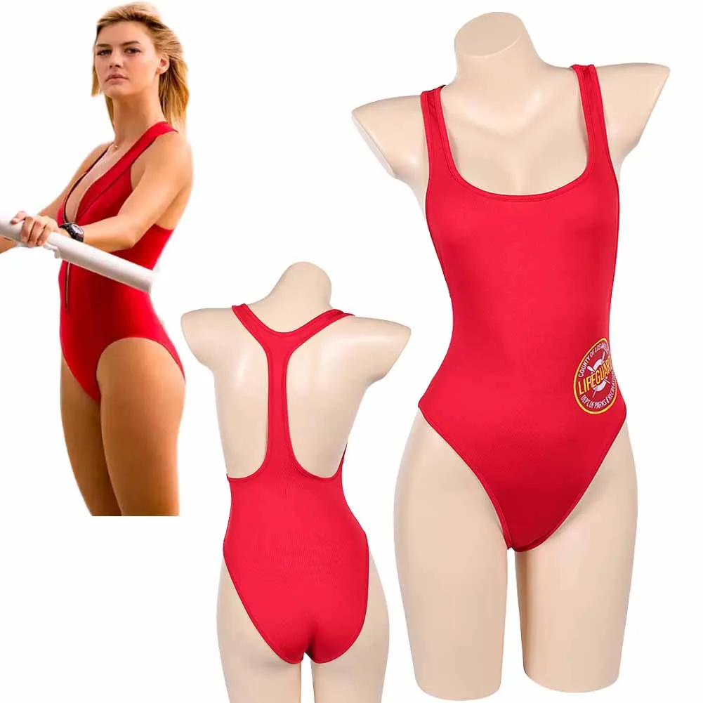 

CJ Parker косплей красный бикини купальники фильм Baywatch ролевая игра женский купальник костюм Хэллоуин карнавальная вечеринка пляжная одежда