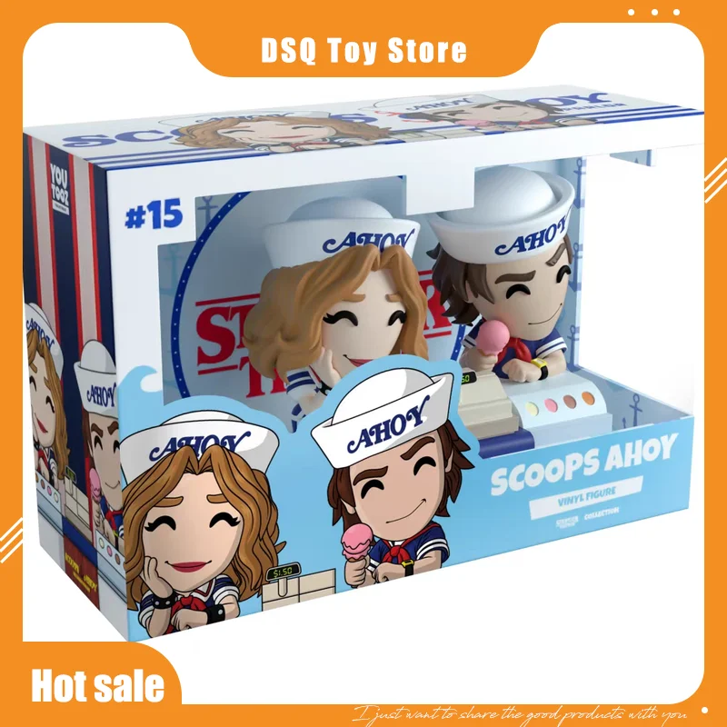 

Ready In Stock Youtooz Stranger Things Peripheral Ice Cream Combination Trendy Toy Doll Figure Ornament Holiday Gift