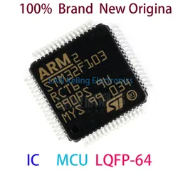 STM32F103RCT6 100% nueva marca Original STM STM32F STM32F103 STM32F103RC STM32F103RCT MCU LQFP-64