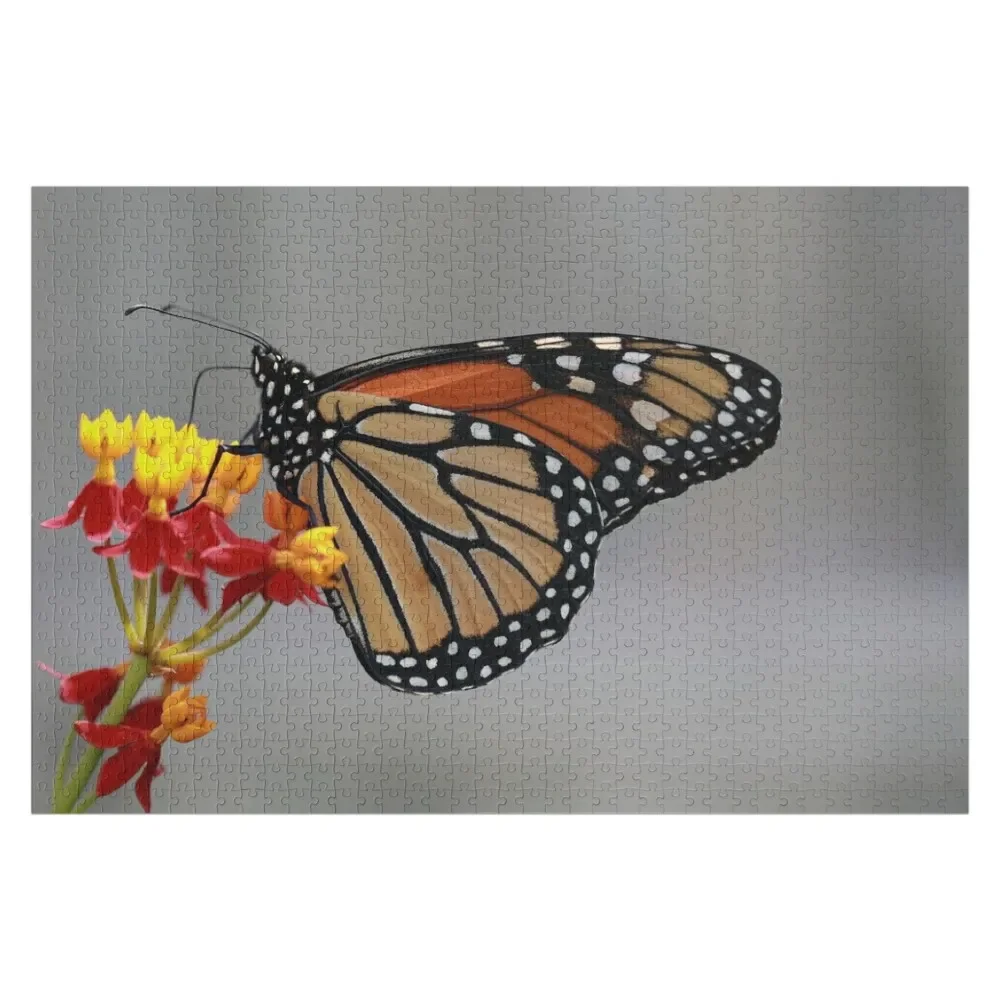 

Monarch on Milkweed Jigsaw Puzzle Works Of Art Personalised Puzzle