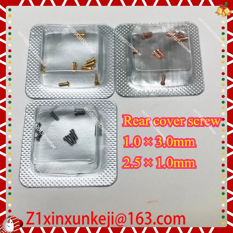 Watch Accessories, Substitute Cartier Watch Back Cover Screws, One-word Small Screws, Specifications 1.0 × 3.0mm