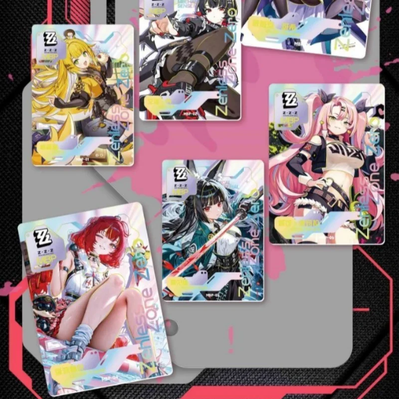 Zenless Zone Zero boîte d'origine véritable édition de luxe première carte de balle Zerocard nouveau jeu Ailidu périphérique carte de Collection cadeau