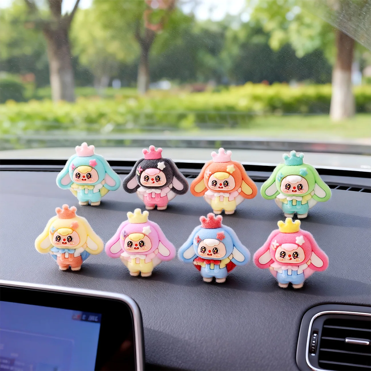 Boneca Pop-up para Bebê, Item de Decoração para Carro ou Mesa, Pequena Figura