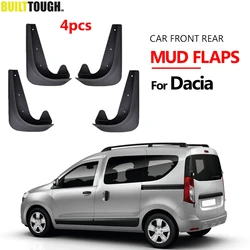 Set Universal Mudflaps Mud Flaps Splash Guards Mudguards For Dacia Dokker Duster Lodgy Logan MCV Sandero Stepway Nova Solenza