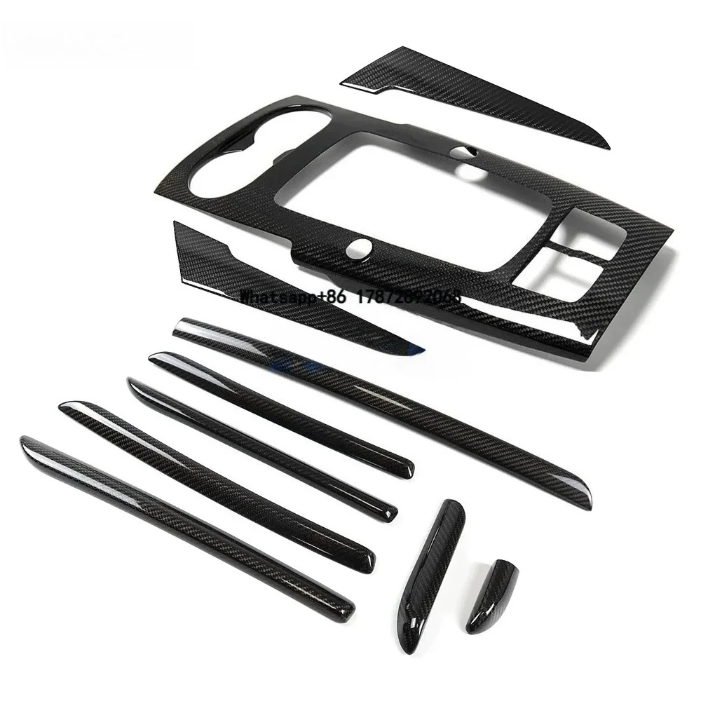 

Car Interior Kits Carbon Fiber Dashboard Center Console Panel Cover Door Strip Trim for A3 8V S3 RS3 2014-2019