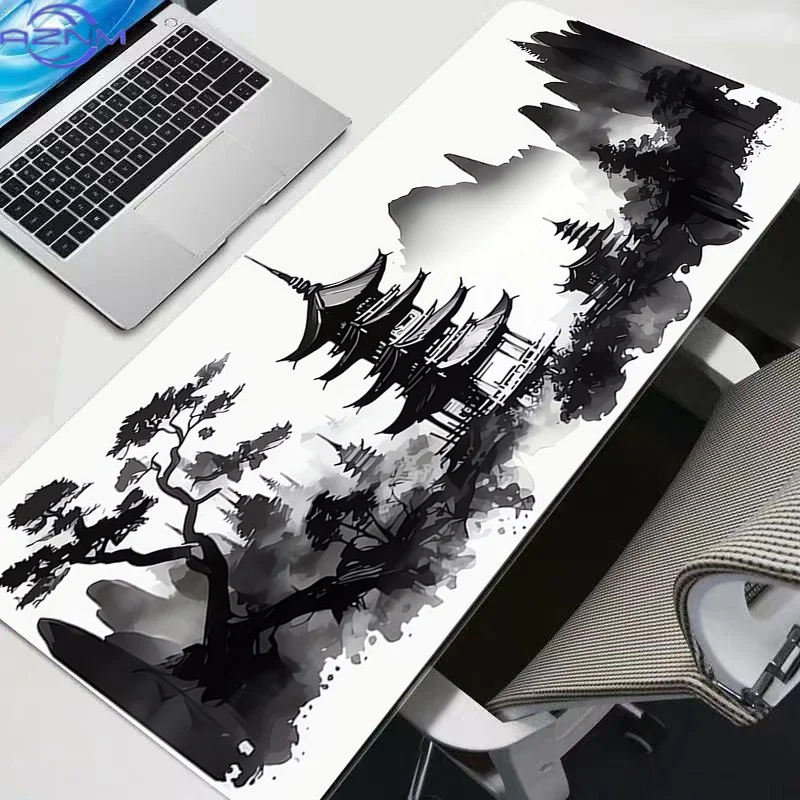 Mouse Pad scenery beach anime Large Gamer XXL Keyboard Desk Mouse Mat Carpet Rubber Tapis Souris Gaming Notbook Mousepad