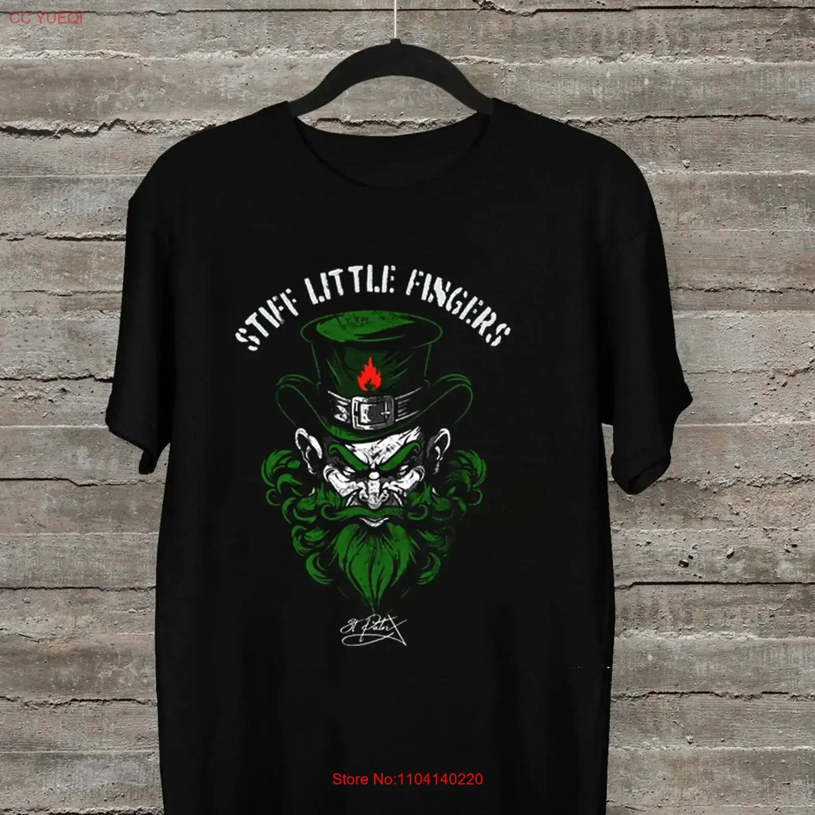 Vintage St Patrix Stiff Little Fingers Band  S to 5XL T Shirt HL168 vintage Washed Breathable Soft Unisex homme streetwear