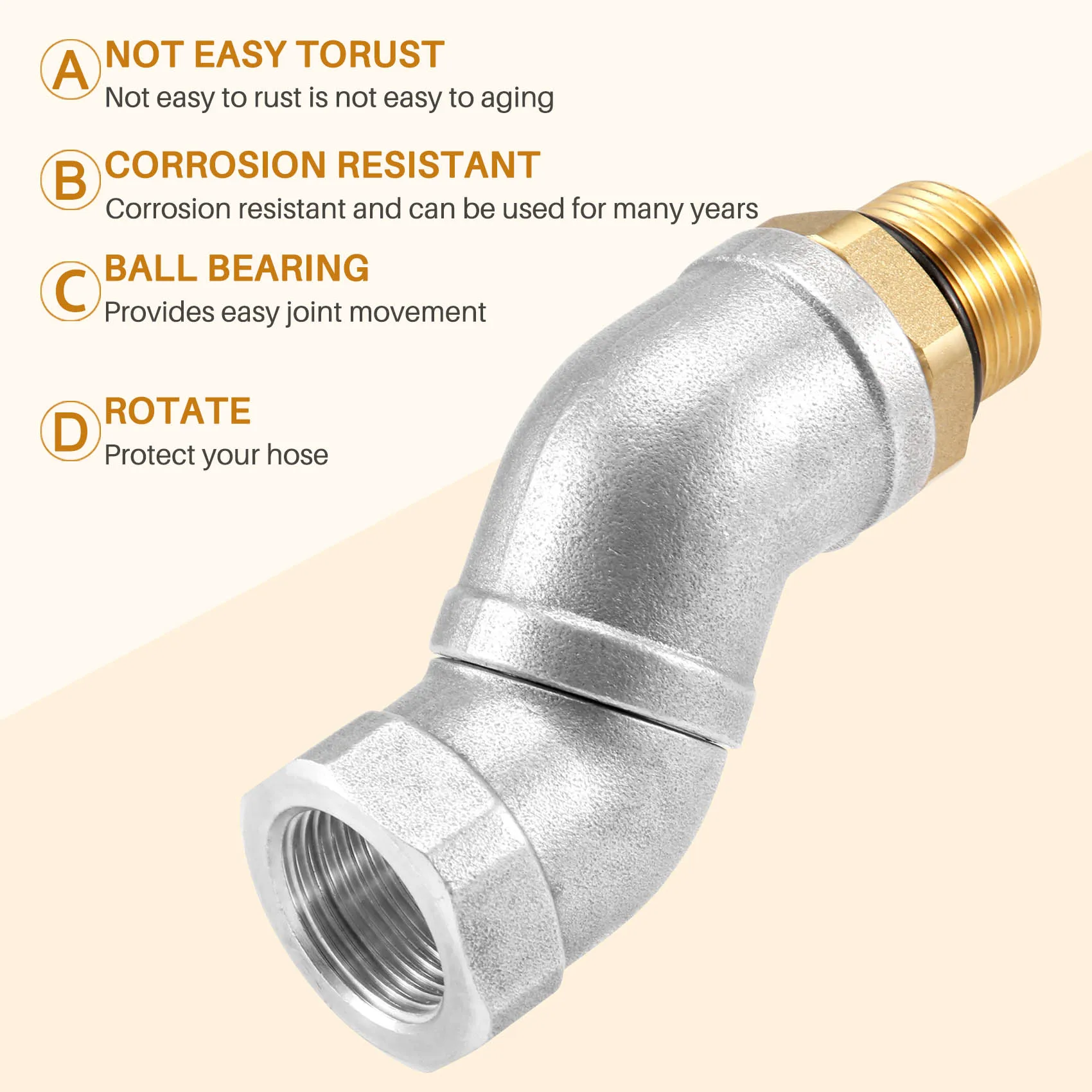 

Гениальный поворотный топливный шланг, вращающийся на 360° разъем для топливной форсунки, мультиплоскостный поворотный самолет