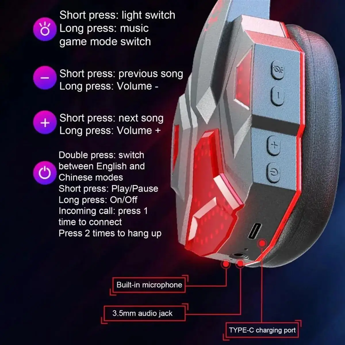 Ows سماعة لاسلكية تعمل بالبلوتوث مقاومة للماء واحدة على الأذن سماعات رياضية للحد من الضوضاء توصيل الهواء مكتب سماعات أذن لابل أندرويد #4