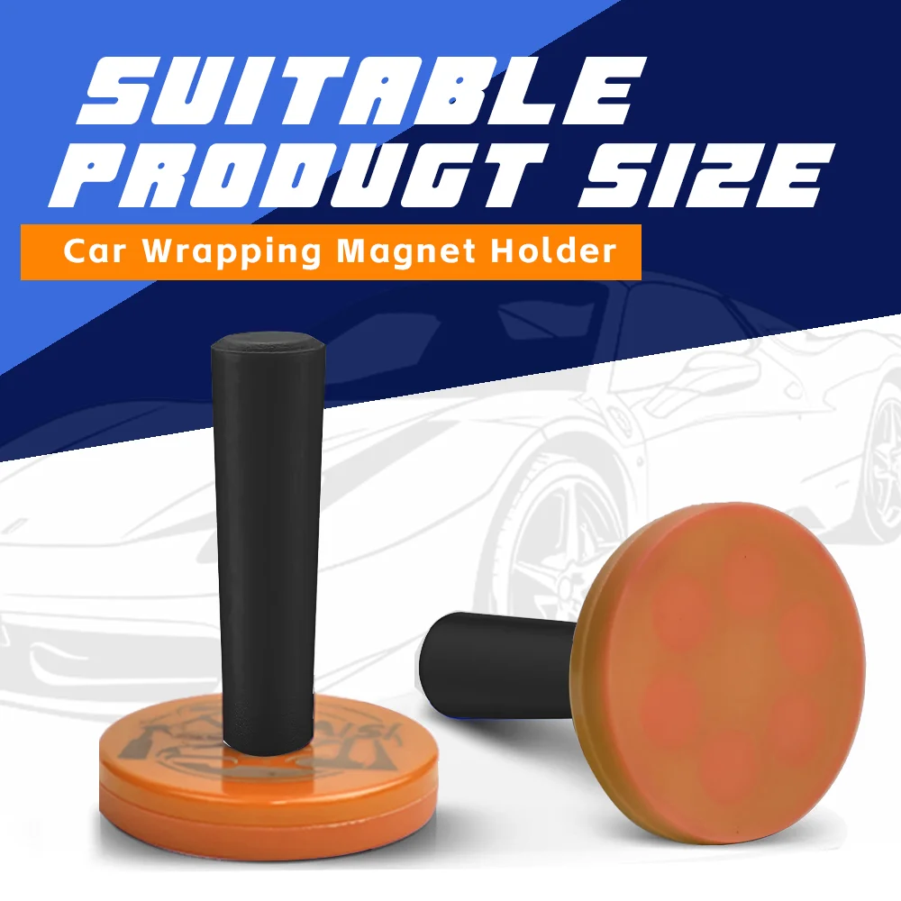 ​Rubber Base Magnetic Gripper Silicone Pad Vinyl Wrap Refrigerator Signage Tool Kit FastInstall No Damage Washable
