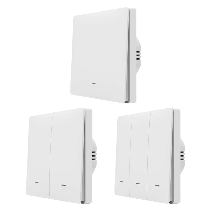 واي فاي مفتاح ذكي الاتحاد الأوروبي القياسية 86 نوع الجدار التبديل APP التحكم صوت الموقت المنزل الذكي