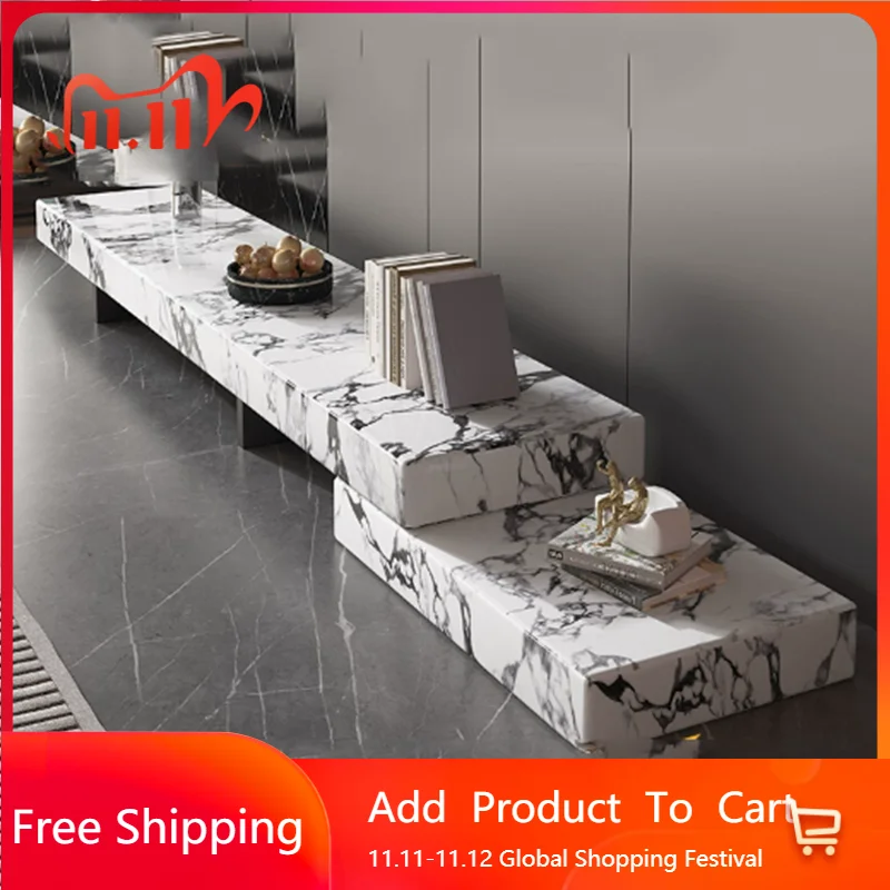 

Movies Extended Tv Stand Adjustable Drawers Designer ModernTv Stand Nordic White Minimalist Regale Muebles Trendy Furniture