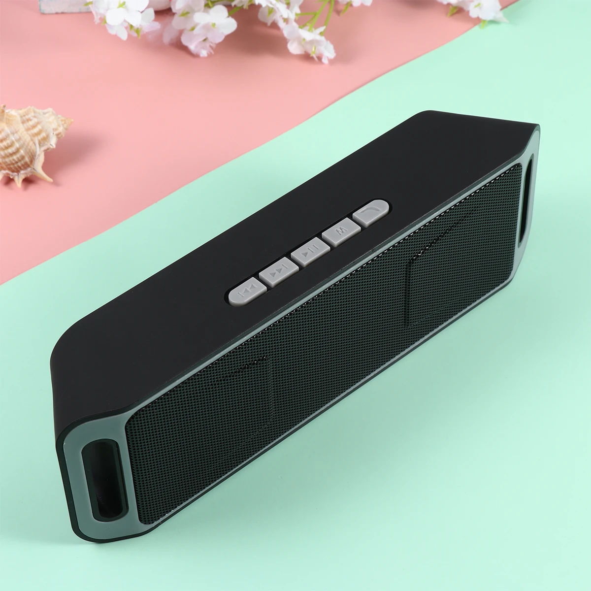 

1pc Speaker Mini Wireless for Indoor Outdoor Use Speakers Computer Cell Phone Desktop Premium Material Durability