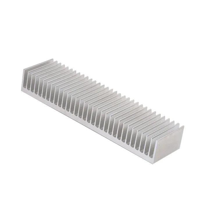 High-density tooth insert radiator 400*50mm integrated extruded aluminum block shovel tooth heat sink