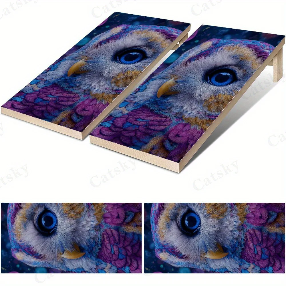 Owl with Bubbles - Sandbag Board for Fitness Training, Heavy-Duty Wear-Resistant Sandbag Boards for Home Gym and Outdoor Workout