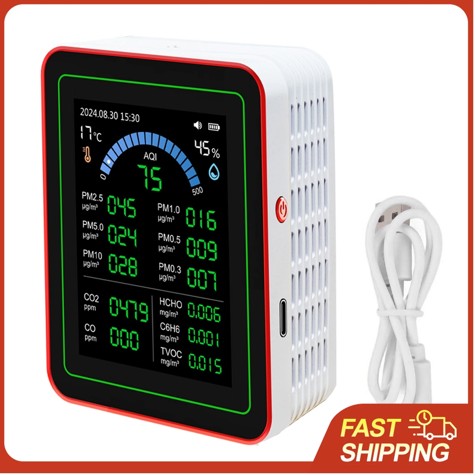 18-In-1 Air Quality…