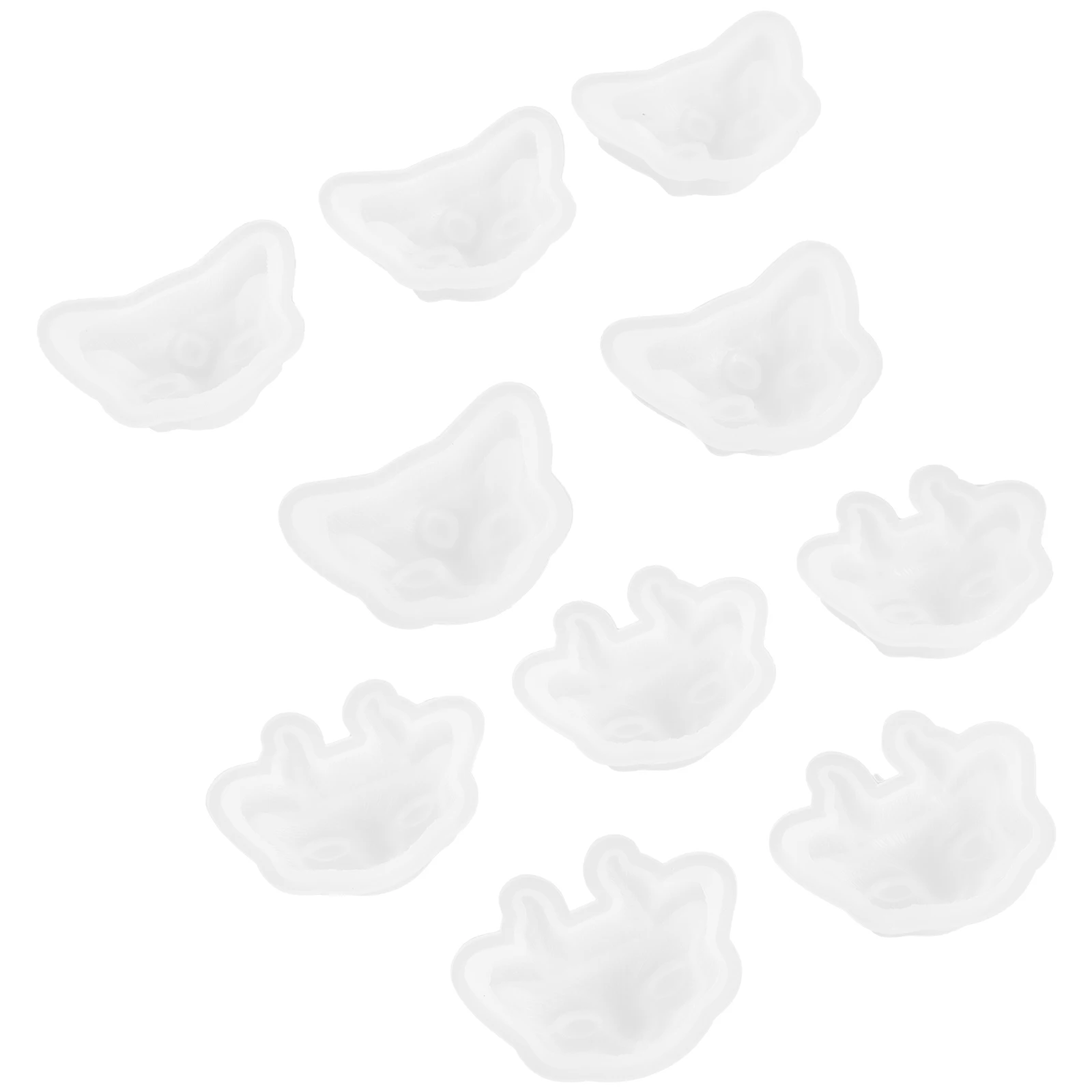 

10 Lovely Cat Eye Epoxy Resin Pendant Molds 100% Silicone DIY Craft Making Jewelry Decor Accessories Small Tool