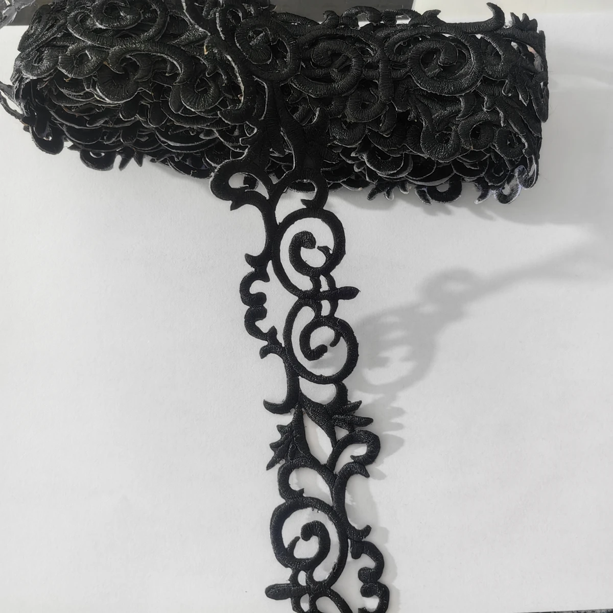 1 Yard Iron On Embroidered Lace Gold Cosplay Lace Costumes Trims Appliques Gold and Sliver Metallic Tape 4.5CM