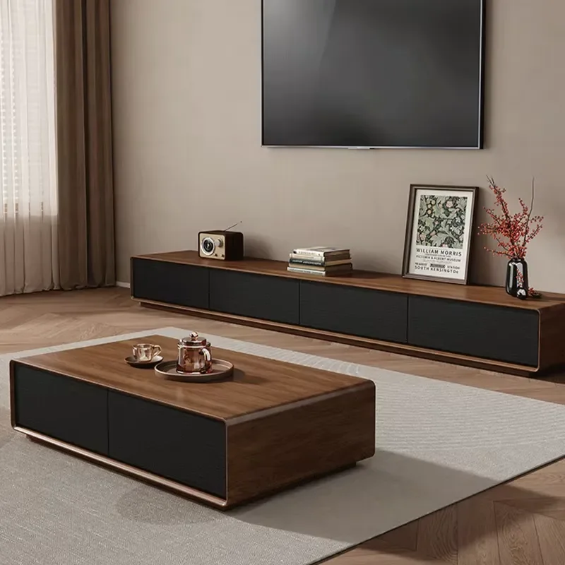 Custom Size Color TV Stand Unit for Living Room Modern Wall Mounted Cabinet With Storage