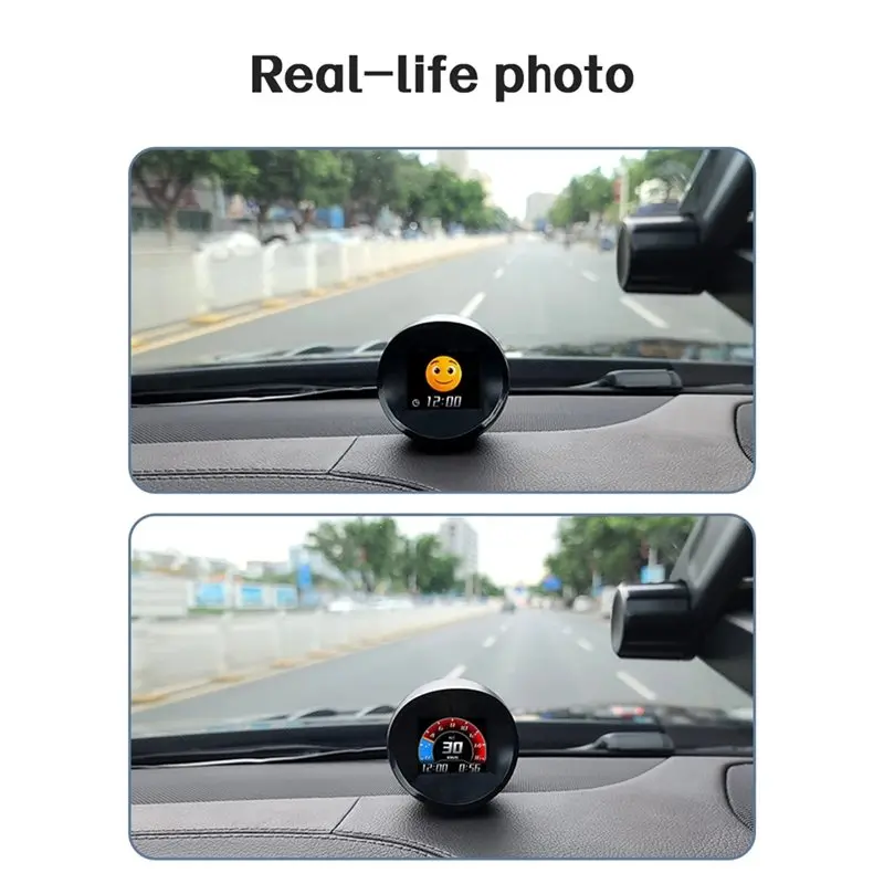 Universal Car Head-Up Display Car HUD GPS Speed Voltage Display Multi-Function GPS Speed Monitor