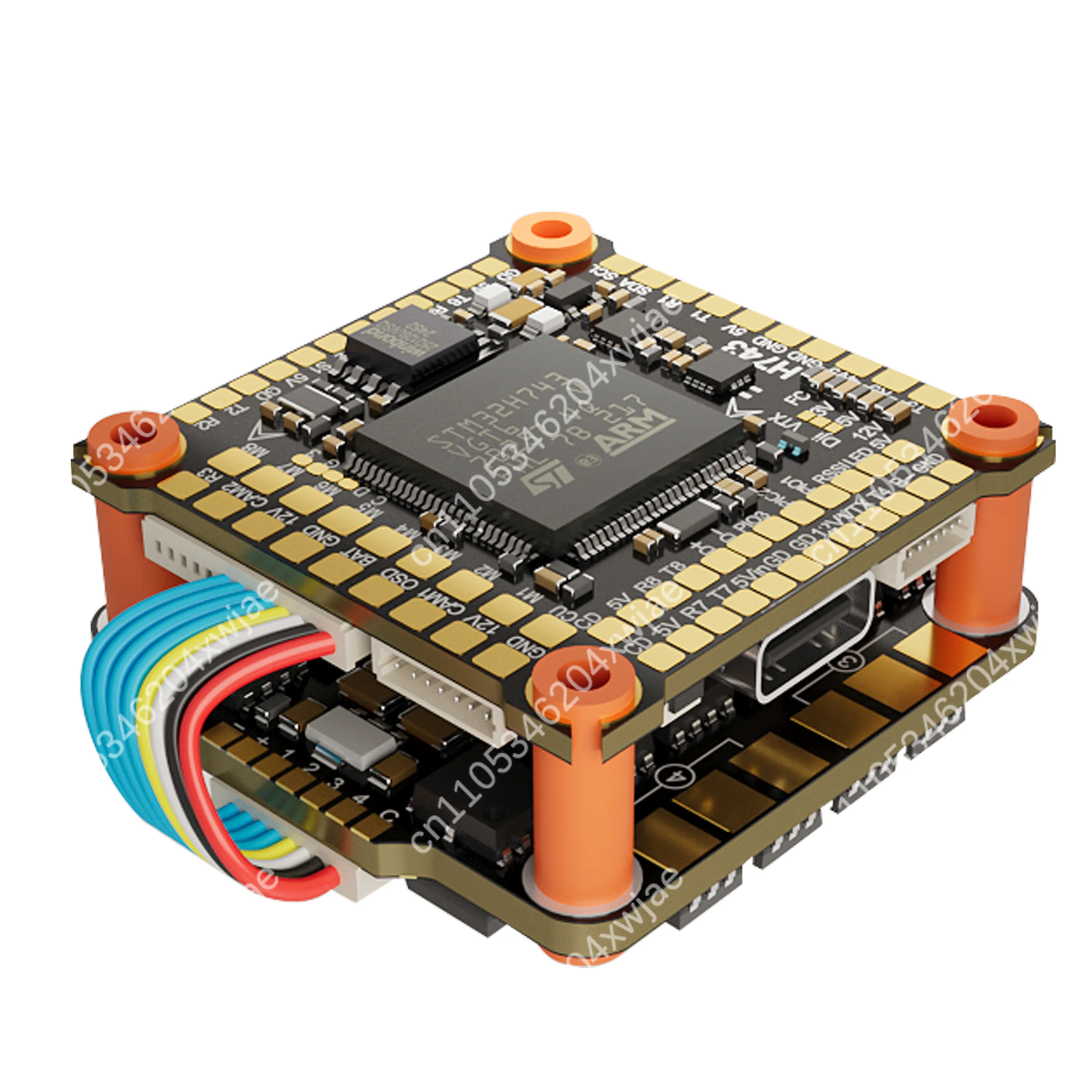 DAKEFPV H743 55A 60A 70A ESC for FPV Racing Drone, 8-Bit Flight Controller for Multirotor RC Aircraft
