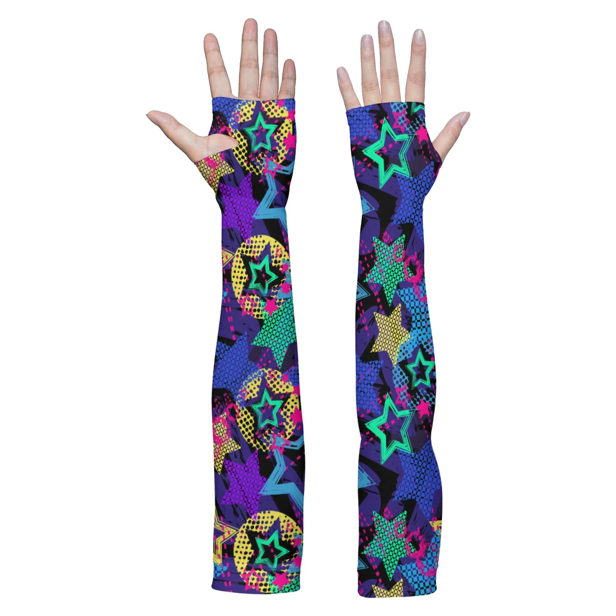 

Millennium Style Arm Sleeves Unisex Gardening Cycling Hiking UV Ice Sleeves Breathable Non-slip Skin-friendly Elbow Pads Sleeves