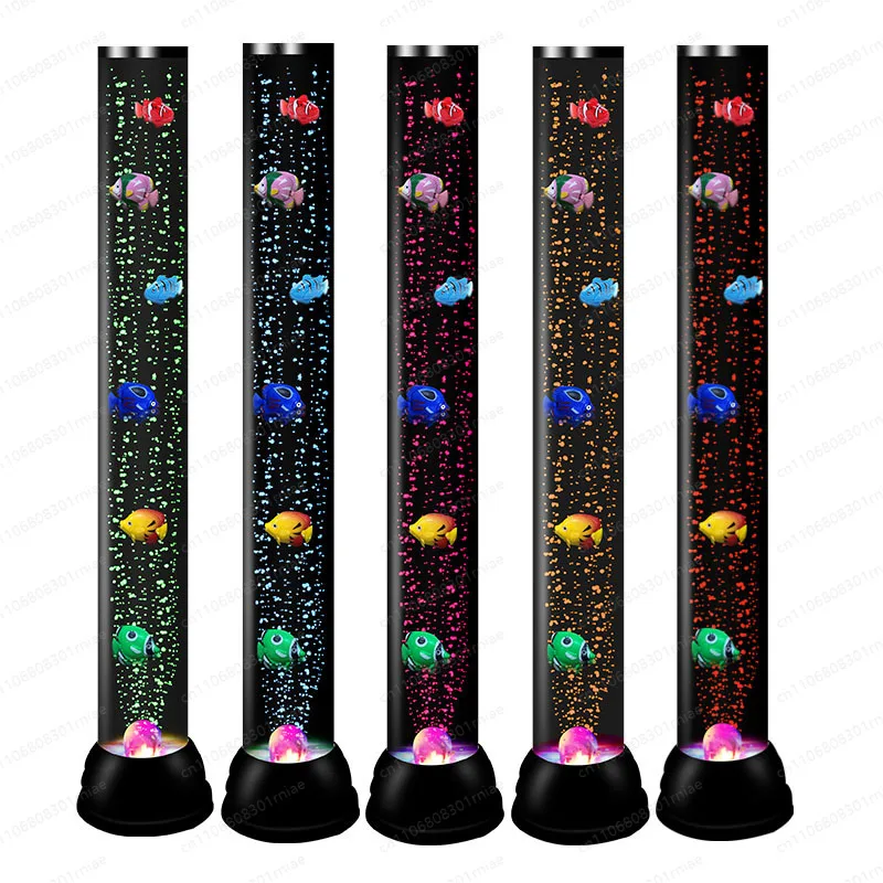 Aquarium led, USB powered atmosphere living room ornaments bedroom jellyfish colorful color changing equipment