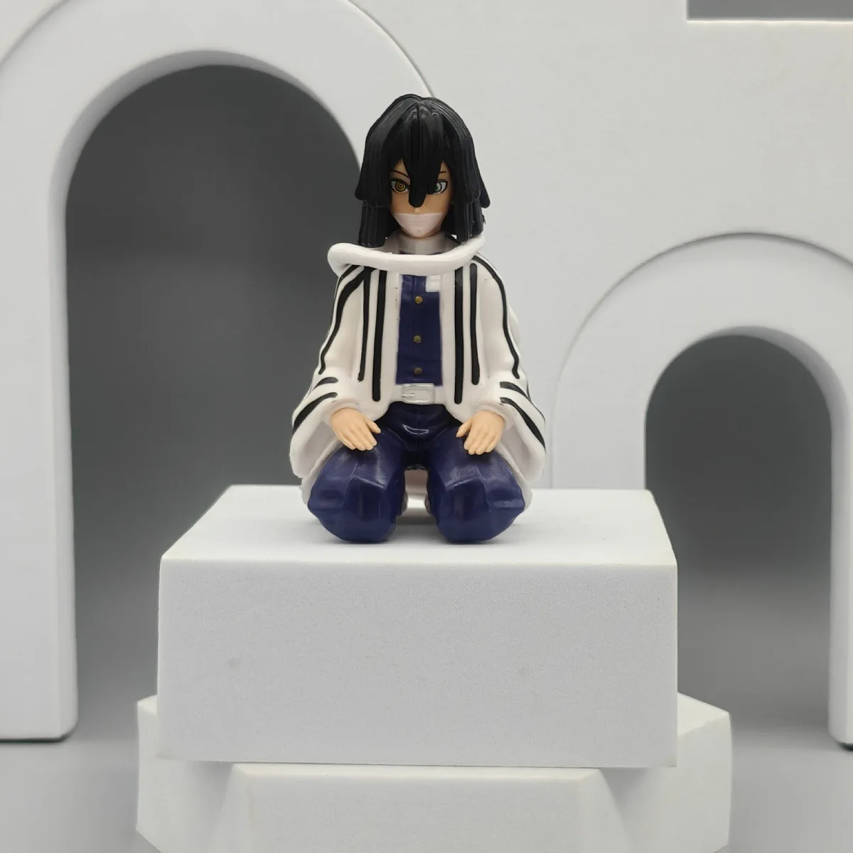 7 Styles Demon Slayer Anime Sitting Kamado Tanjirou Hinokami Kagura Figure Model Statue Doll Desktop Ornament Toys Gift