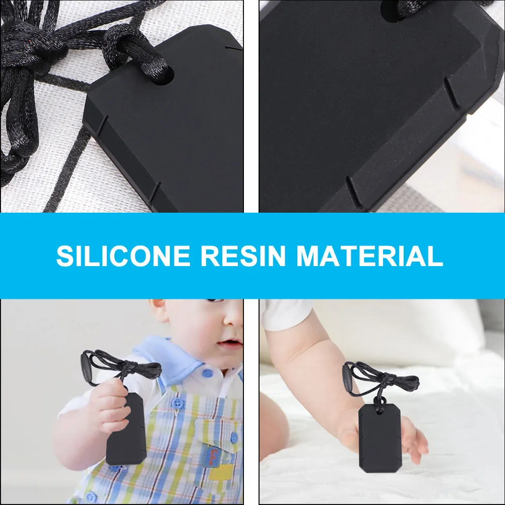 

Baby Silicone Molar Rod Teether Creative Lovely Design Easy Carry Neck String Infant Teethers Silicone Teether