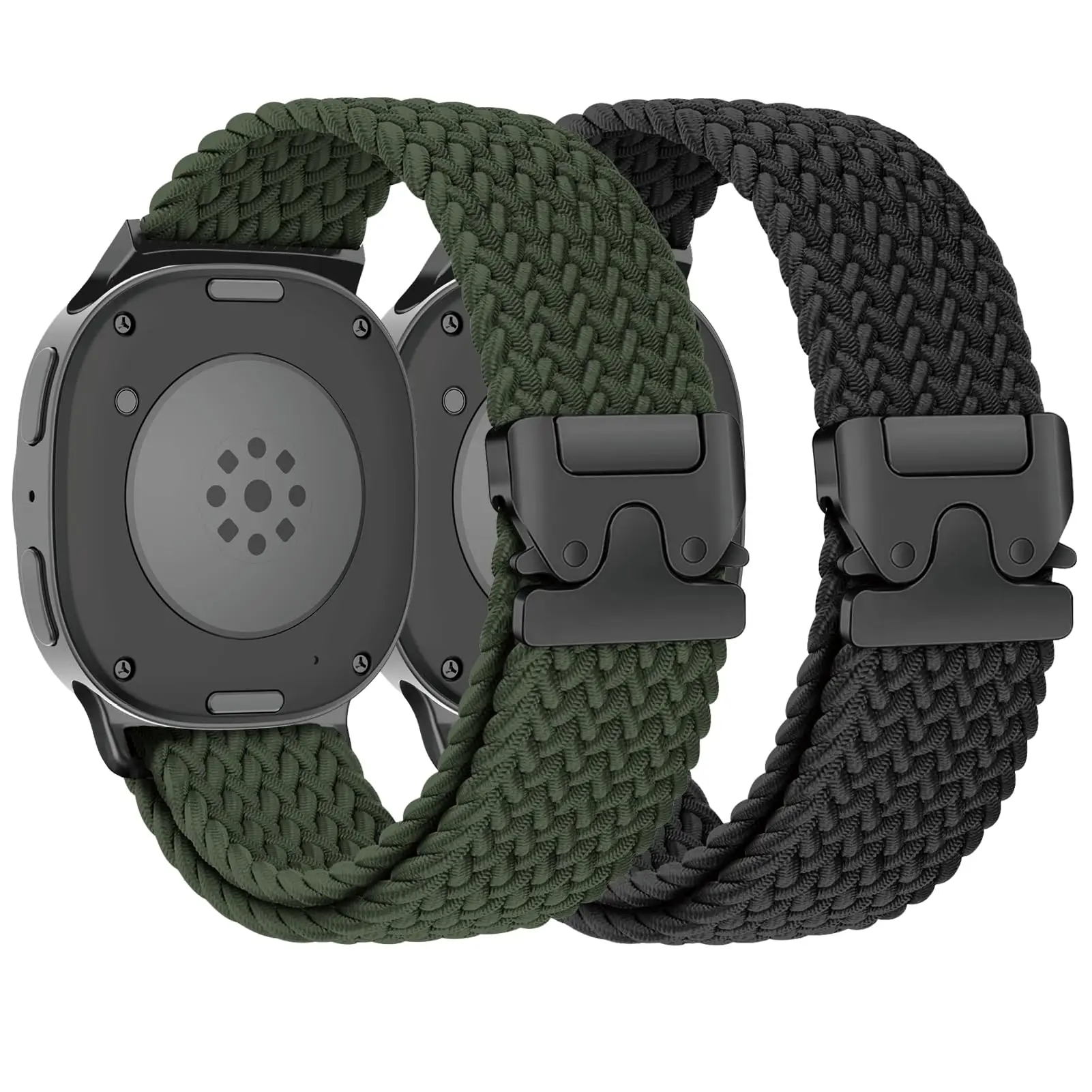 Geflochtenes Schlaufenarmband für Samsung Galaxy Watch8/8 Classic Elastisches Nylon-Sportarmband für Galaxy Ultra 2025/7 47mm Smartwatch-Armband