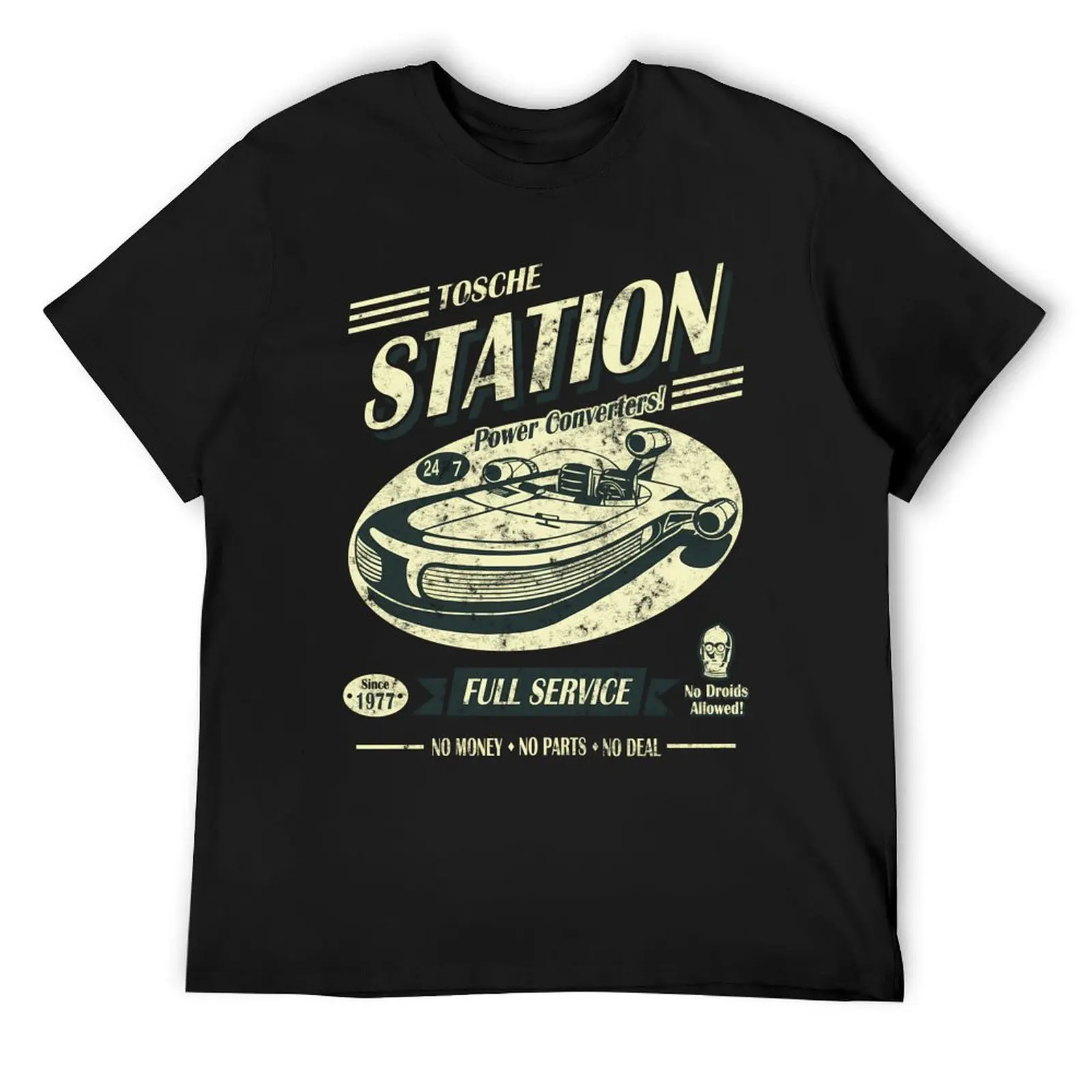

Tosche Station T-Shirt oversize t-shirts man anime figures hippie clothes summer top clothes for men