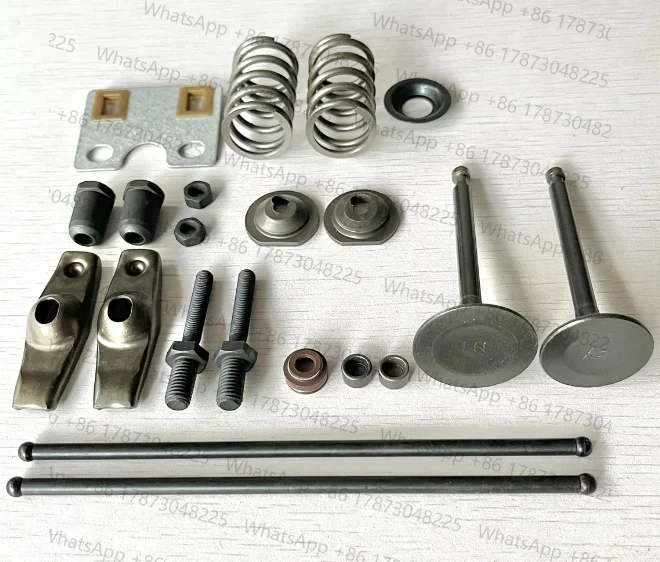Valve Rocker Arm Push Rod Support Guide Plate Stud Seal Kit Fit  GX390 188F Generator Engine Motor