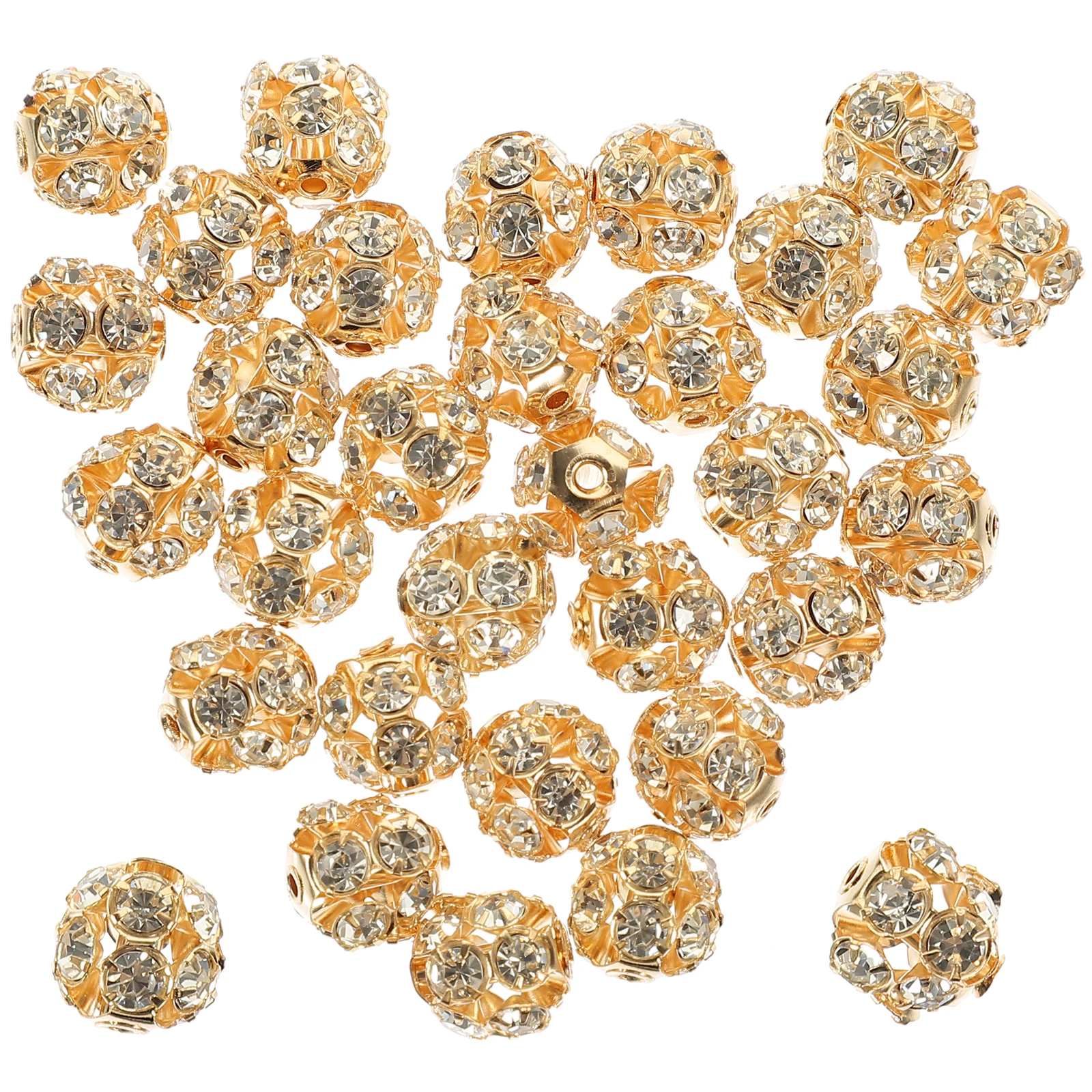 

Diamond Bracelet Beads Small Loose Spacer Craft Large Hole Spacers for Jewelry Making