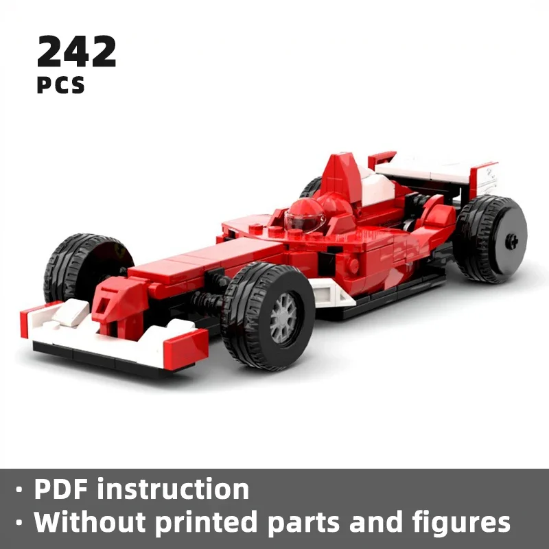 

Легендарный F2004 скорость гиперкар кирпичи суперкар гоночный гоночный автомобиль блоки чемпион мира уникальный дисплей klocki moc