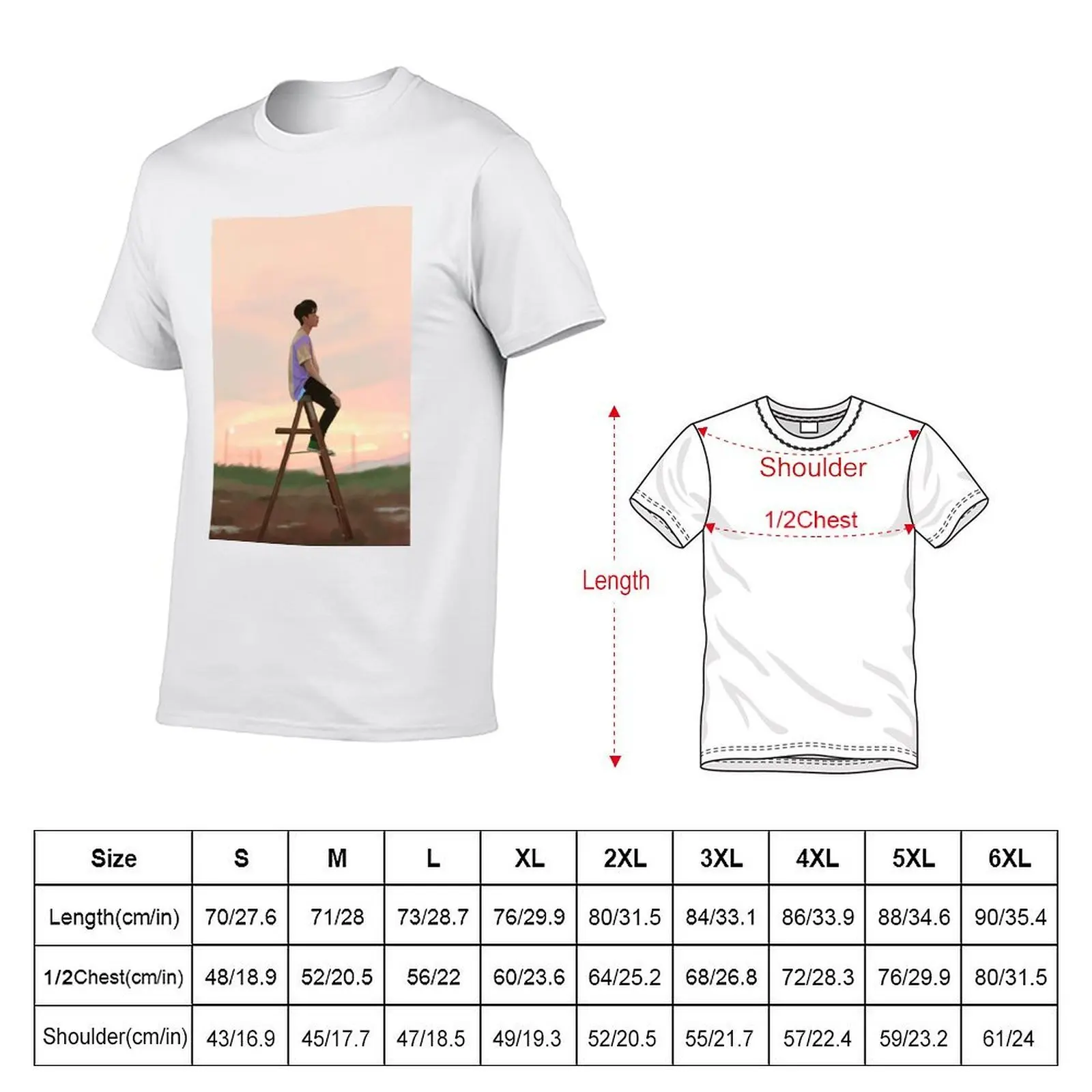 iKON Poster series (Ju-Ne ver.) T-Shirt oversizeds tops mens graphic t-shirts big and tall