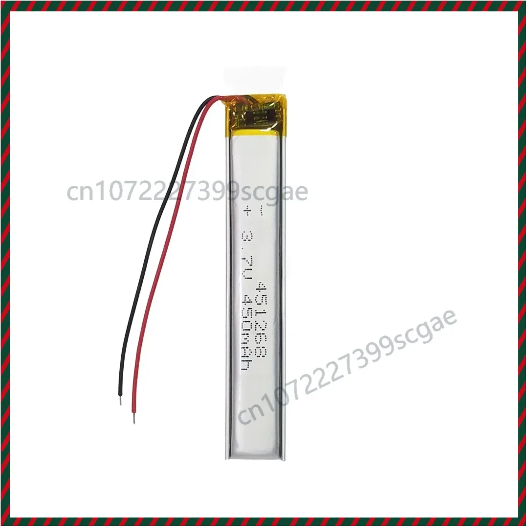 Rechargeable 451268 451065 621268 Lithium Battery 450mAh for Caterpillar Readboy Reading Pen