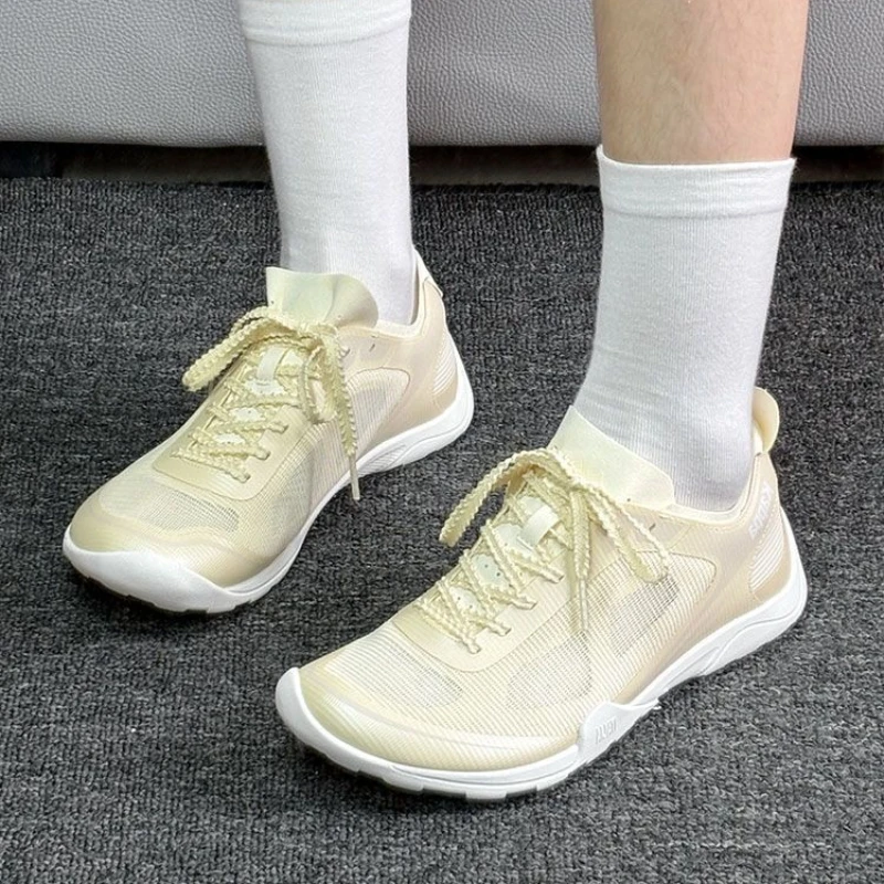 2026 Hot Sale Squat Shoes for Man Yellow Weight Lifting training Men Light Weight Squat Hard Pull Shoes Fitness Yoga Shoe Men