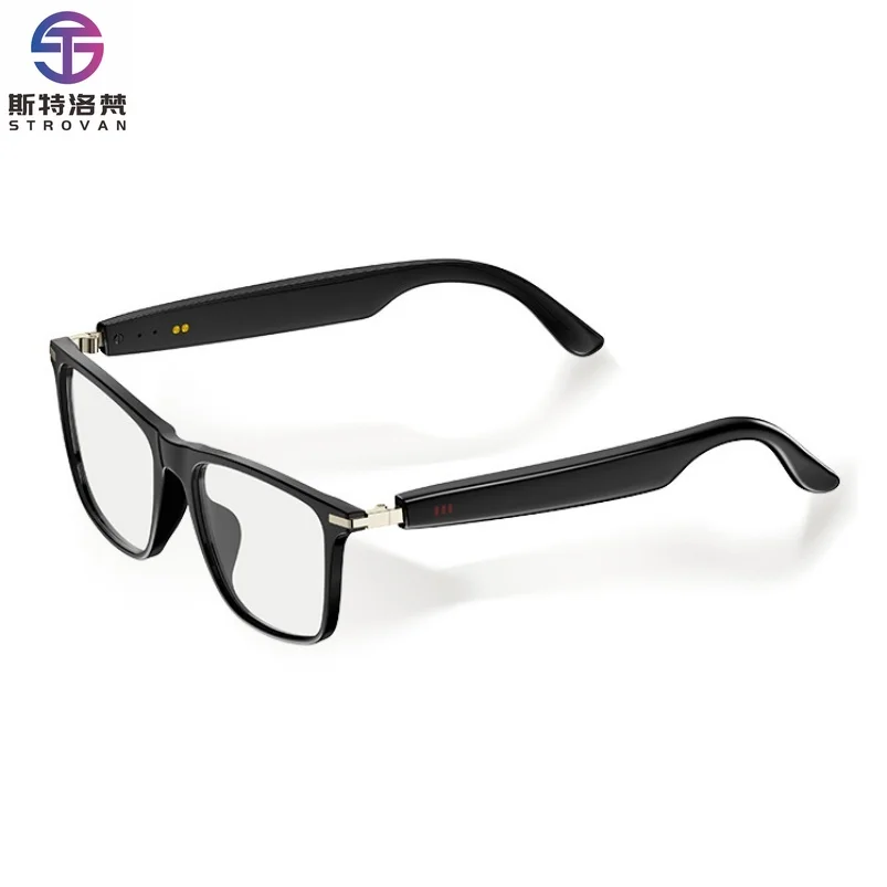

Intelligent for Bluetooth Smart Glasses AI Translation Call Noise Reduction High Endurance for Meetings Record New Wearable