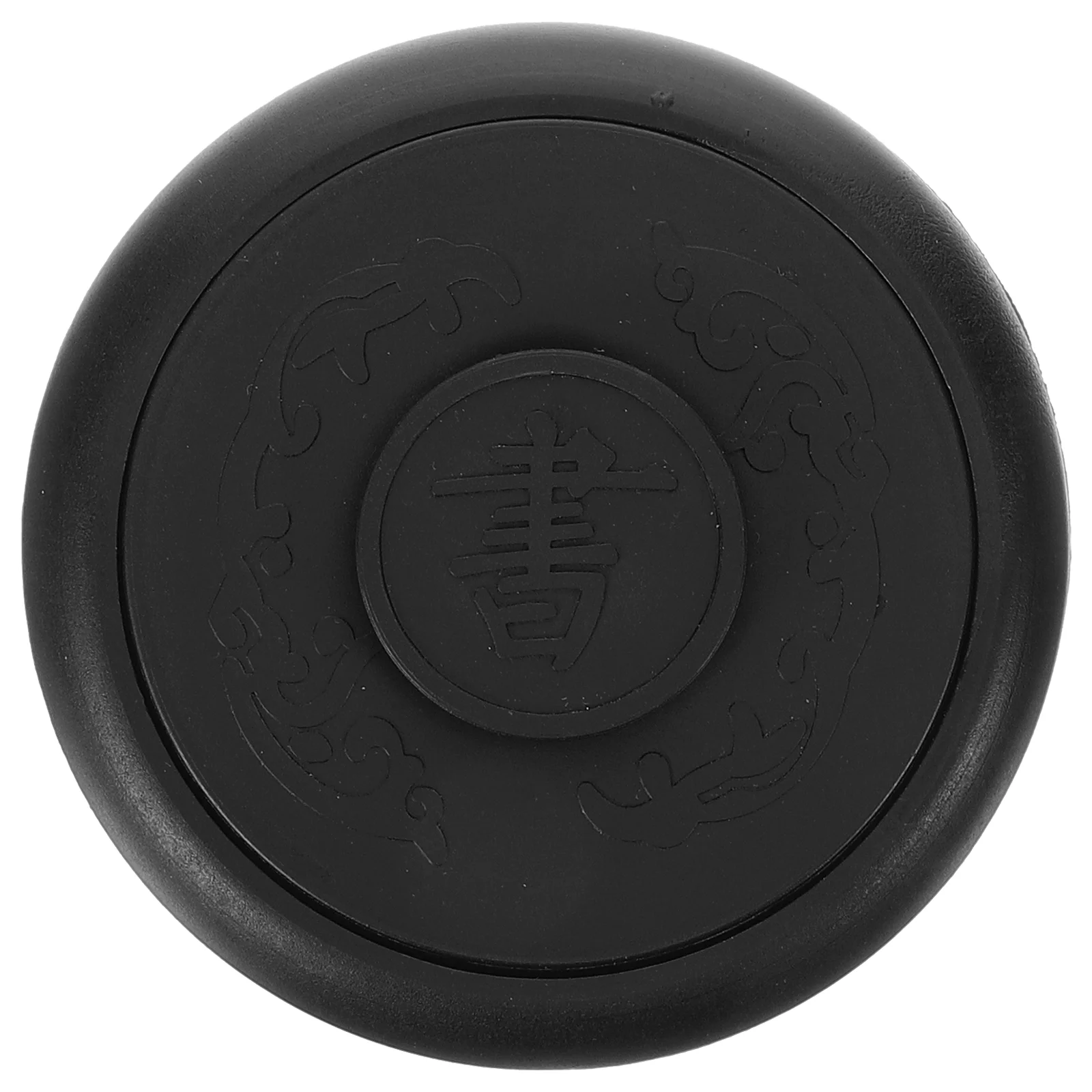 Ancient Horse Inkstone Calligraphy Painting Palette Grinding Inkslab Color Dish Plate Covered for Drawing Thread