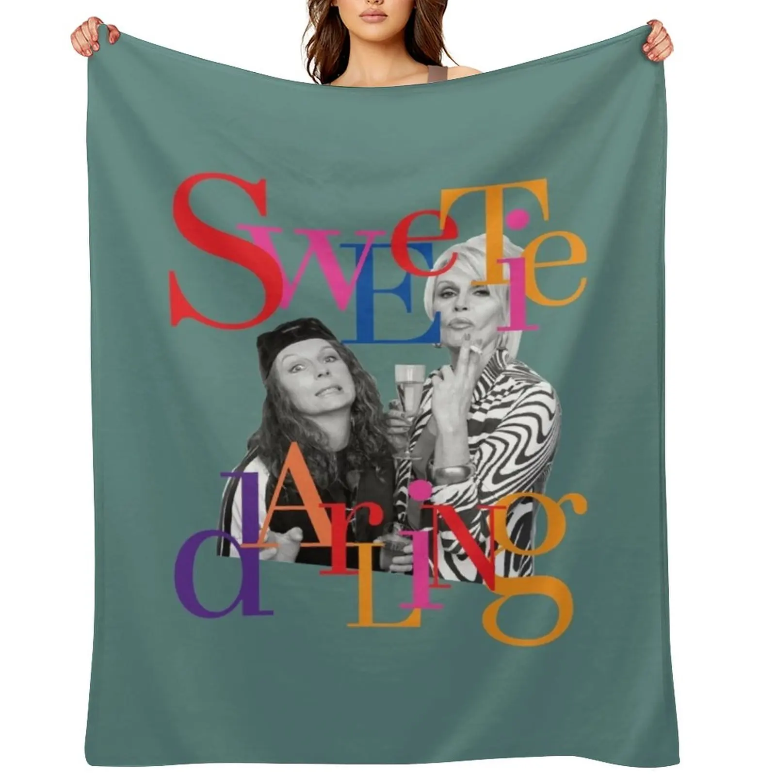 

Eddie Patsy are the Best Sweetie Darling Throw Blanket For Decorative Sofa Shaggy Soft Plush Plaid Bed Blankets